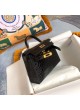 HERMES MINI KELLY BAG CROCODILE GRAIN